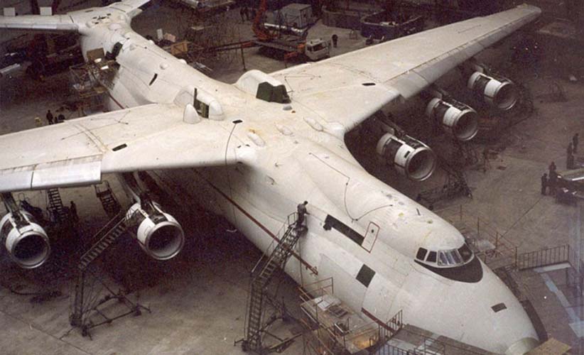 O AN-225 foi desenvolvido em cerca de seis anos (Antonov)