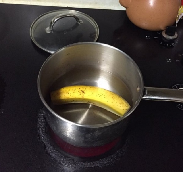 chá de banana